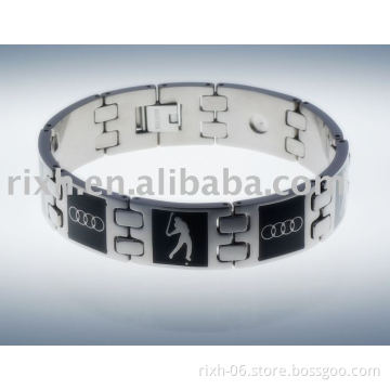 sports magnetic golf titanium bracelet,titanium germanium bracelet,titanium bracelet,sports bracelet